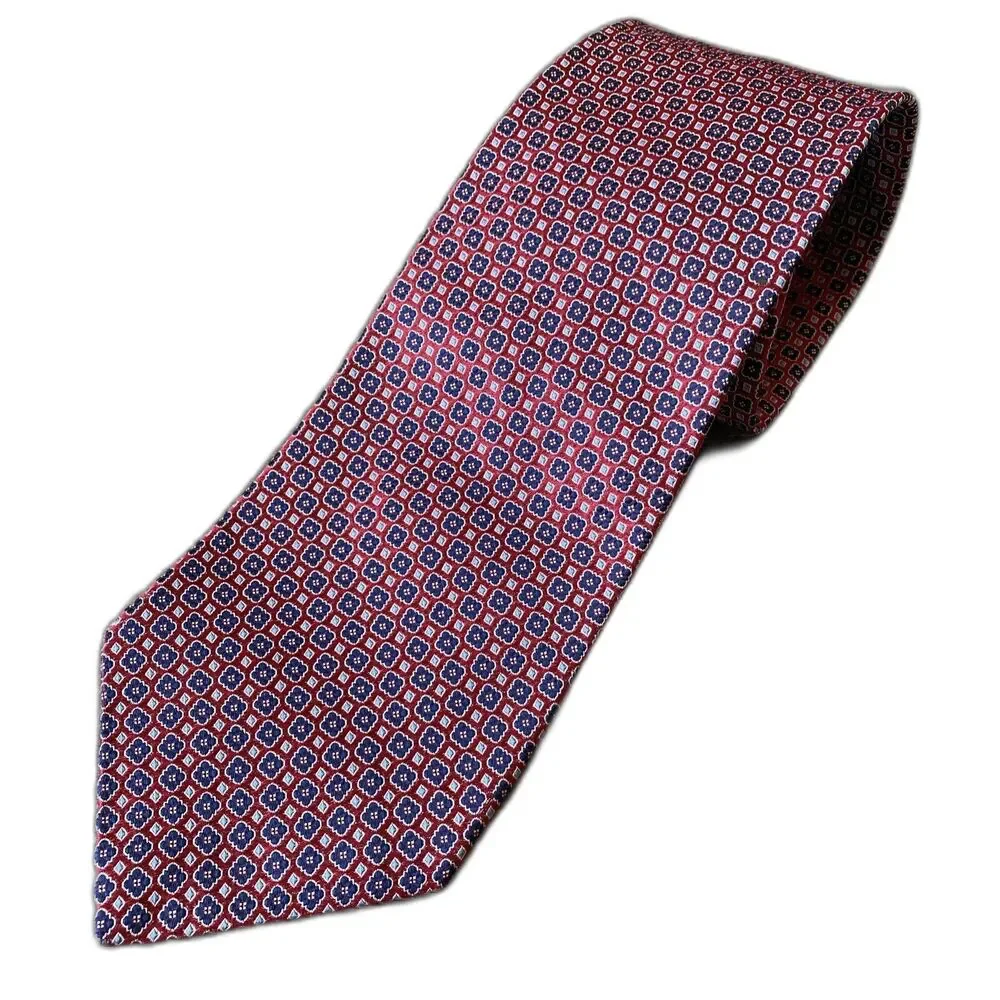 Tommy Hilfiger Men's Necktie Silk Made in USA 4 x 58 Office Work Casual Dad Gift